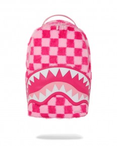 לצפייה במוצר תיק גב (Sprayground Shark Mouth - פרווה ורודה)